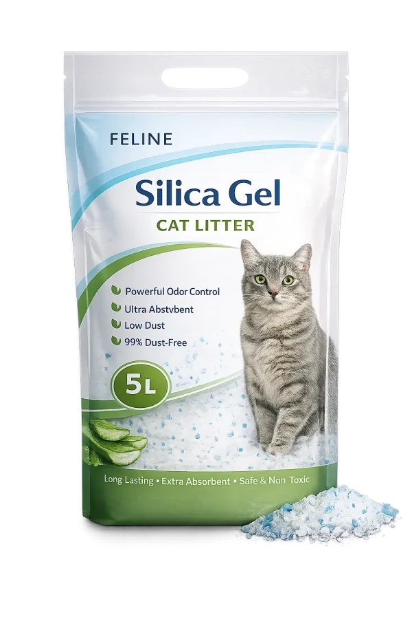 Feline Silica Gel Cat Litter 5 L