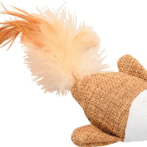 Rotaļlieta kaķiem "Džutas zivs 7.5 cm"