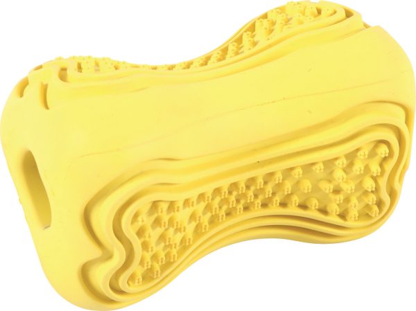 Rotaļlieta suņ."Kaučuka TITAN M"dzeltens