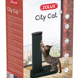 Statīvs/nagu asin.kaķiem City Cat 1  49x39x62cm peleks