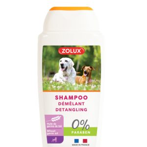 Zolux dog shampoo for removing coat mats 250ml