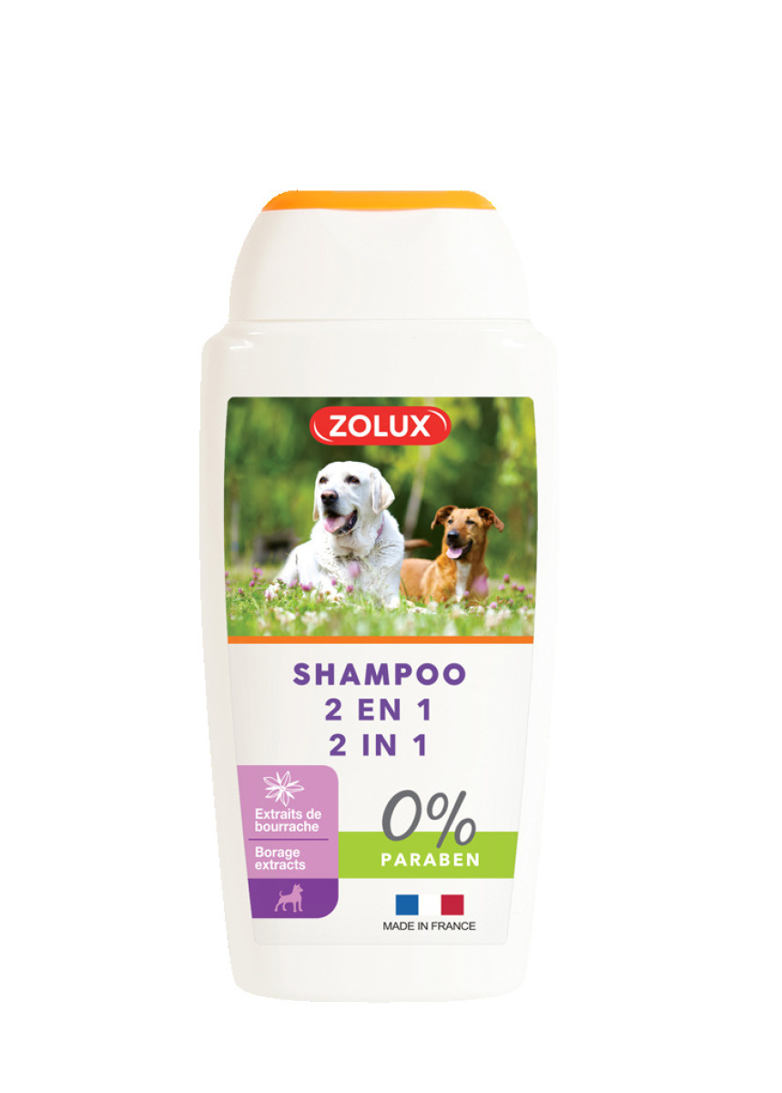 Zolux šampūns suņiem ar baltu apmatojumu.250ml