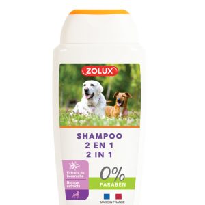 Zolux 2-in-1 Dog Shampoo 250ml