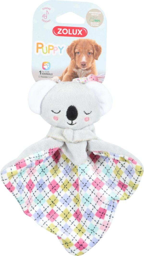Plīša rotaļlieta kucēniem "Puppy Tiny lupatiņa pelēka"