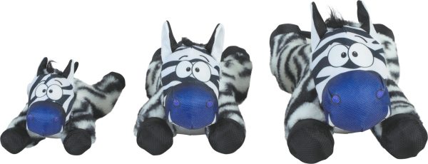 Plīša rotaļlieta suņiem "Friends Caleb zebra M"