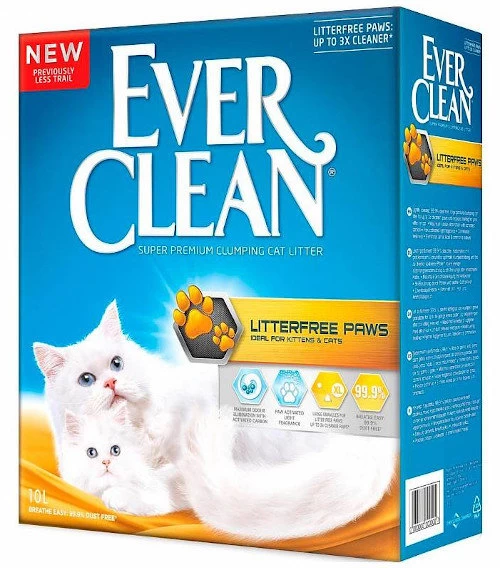 Smiltis EverClean Litterfree Paws 10,0L