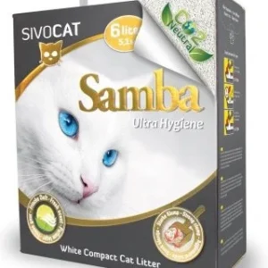 Smiltis kaķiem Sivocat Samba Ultra Hygiene 6.0L