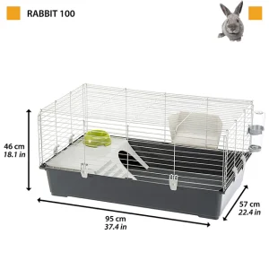 G/būris Rabbit 100 grey