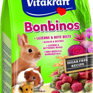 G/b Vitakr. Gardums "BONBINOS" grauzējiem 40g