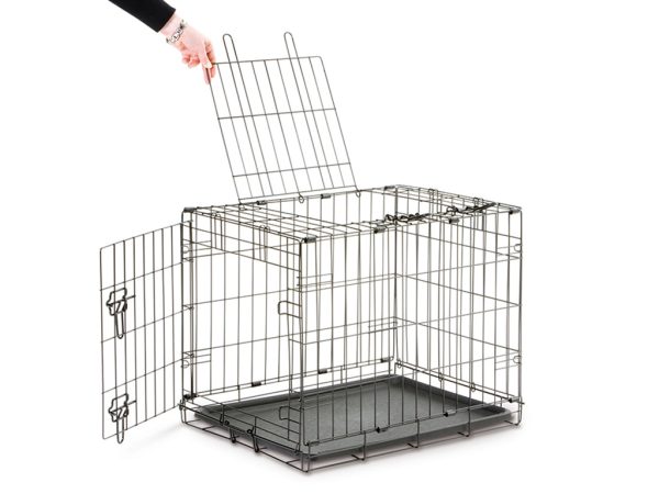Bokss suņiem Cottage 61cm(melna)