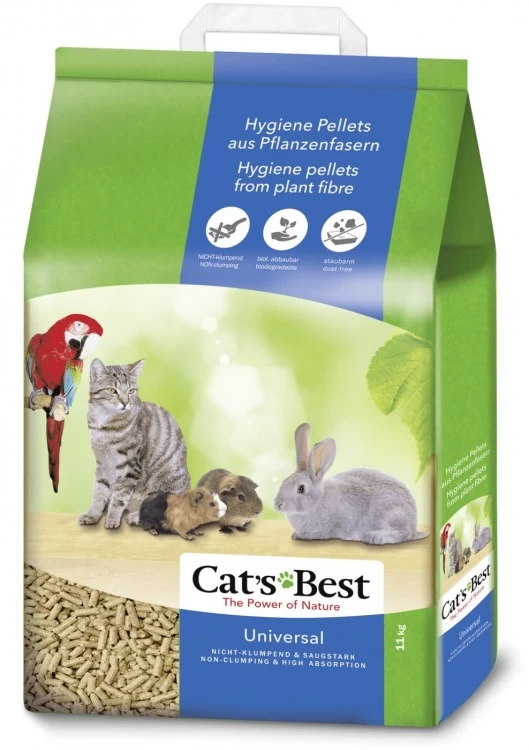 Pakaiši dzīvn.Cat's Best Universal 20L
