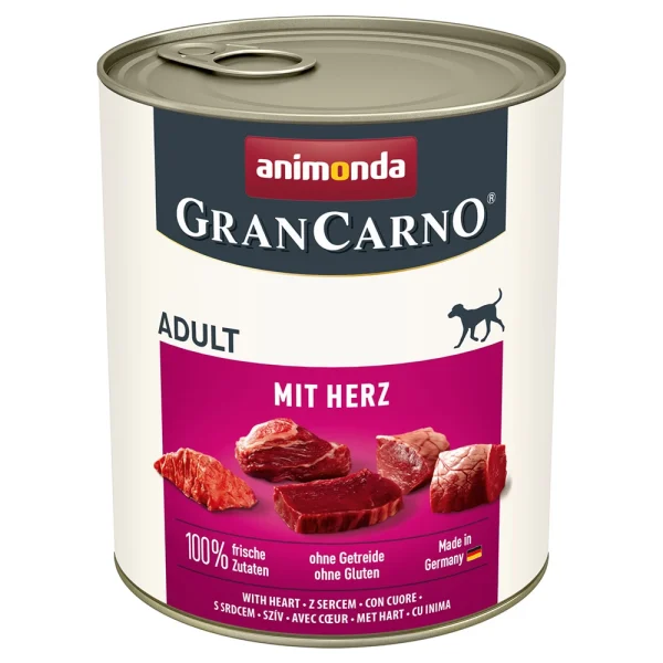 Animonda k/suņ.GranCarno sirds 0.8