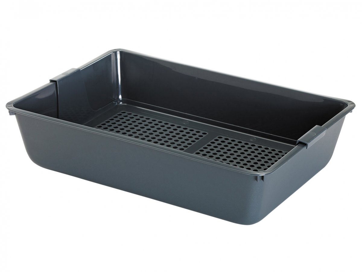 Tualete kaķiem Tray 42cm dubultā