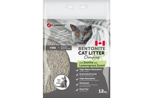 Smiltis kaķiem Cat Litter Lemongrass Scent 12kg