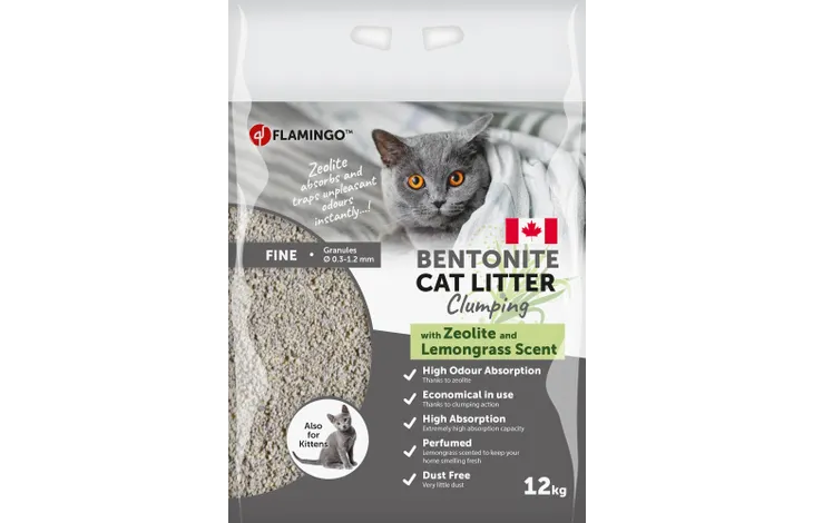 Smiltis kaķiem Cat Litter Lemongrass Scent 12kg