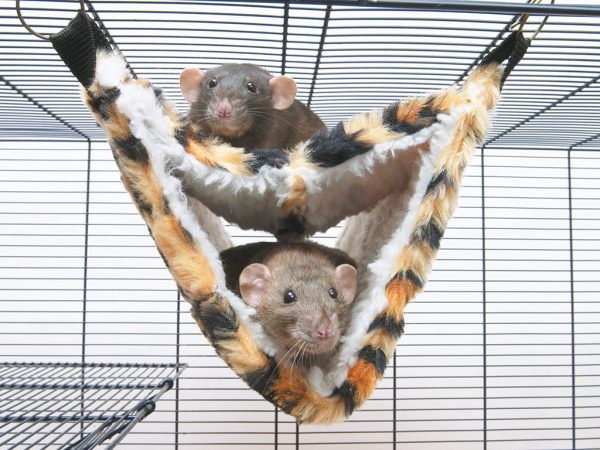 Relax de Luxe faux fur house for rodents