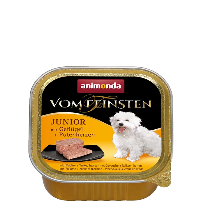 Animonda k/suņ.Juniors putns,tīt.sirds 0.15