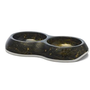 Bļoda Delice kaķiem dubultā Marble