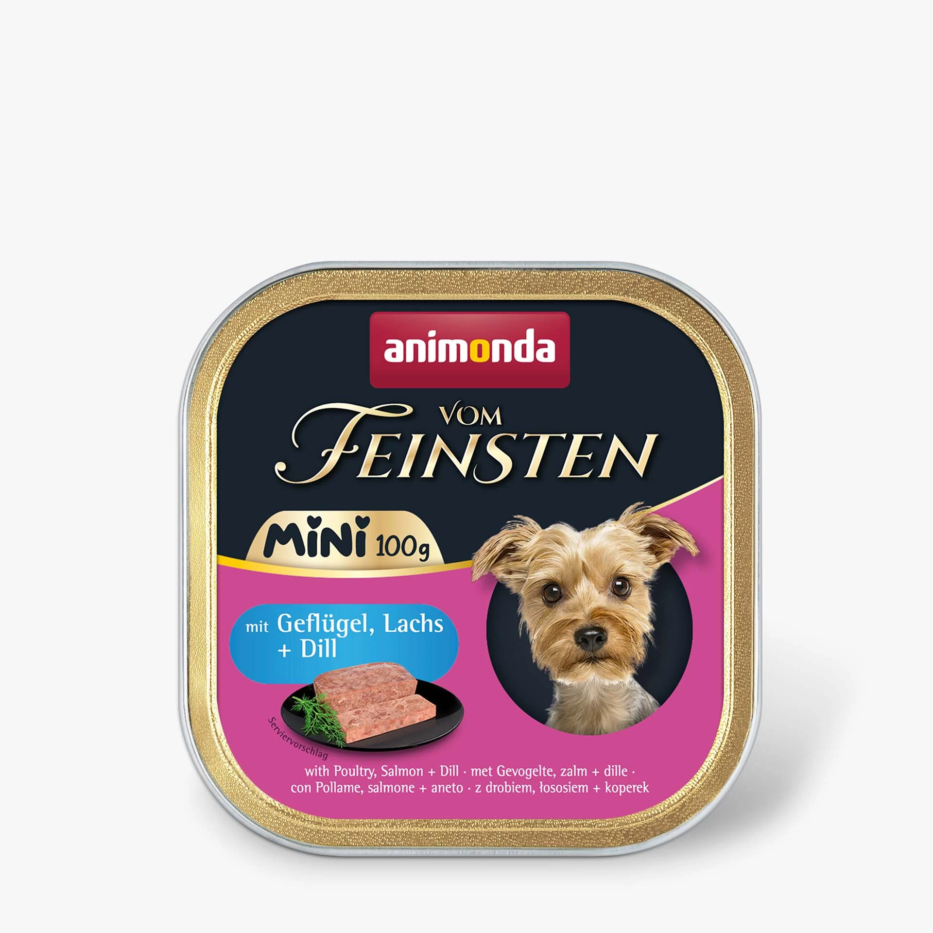 Animonda k/suņ.MiniAdult vista,lasis,dilles 0.100