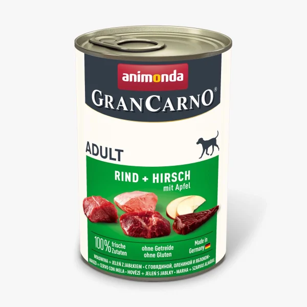 Animonda k/suņ.GranCarno brieža gaļa,āboli 0.8