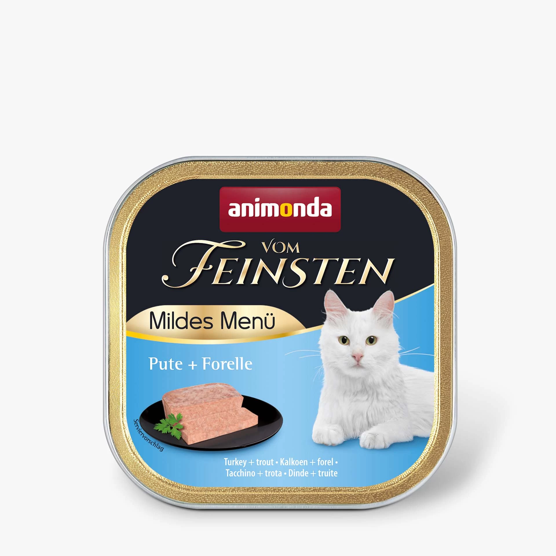 Animonda kons.kaķ.Mildes MenuTītars,forele 0.1
