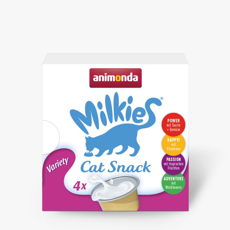 Animonde gard. kaķ Milkies Variety 4x15g