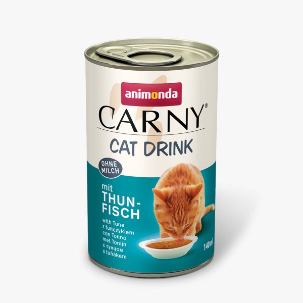 Dzēriens. kaķ.Carny Cat Drink 12x140ml ar tunci