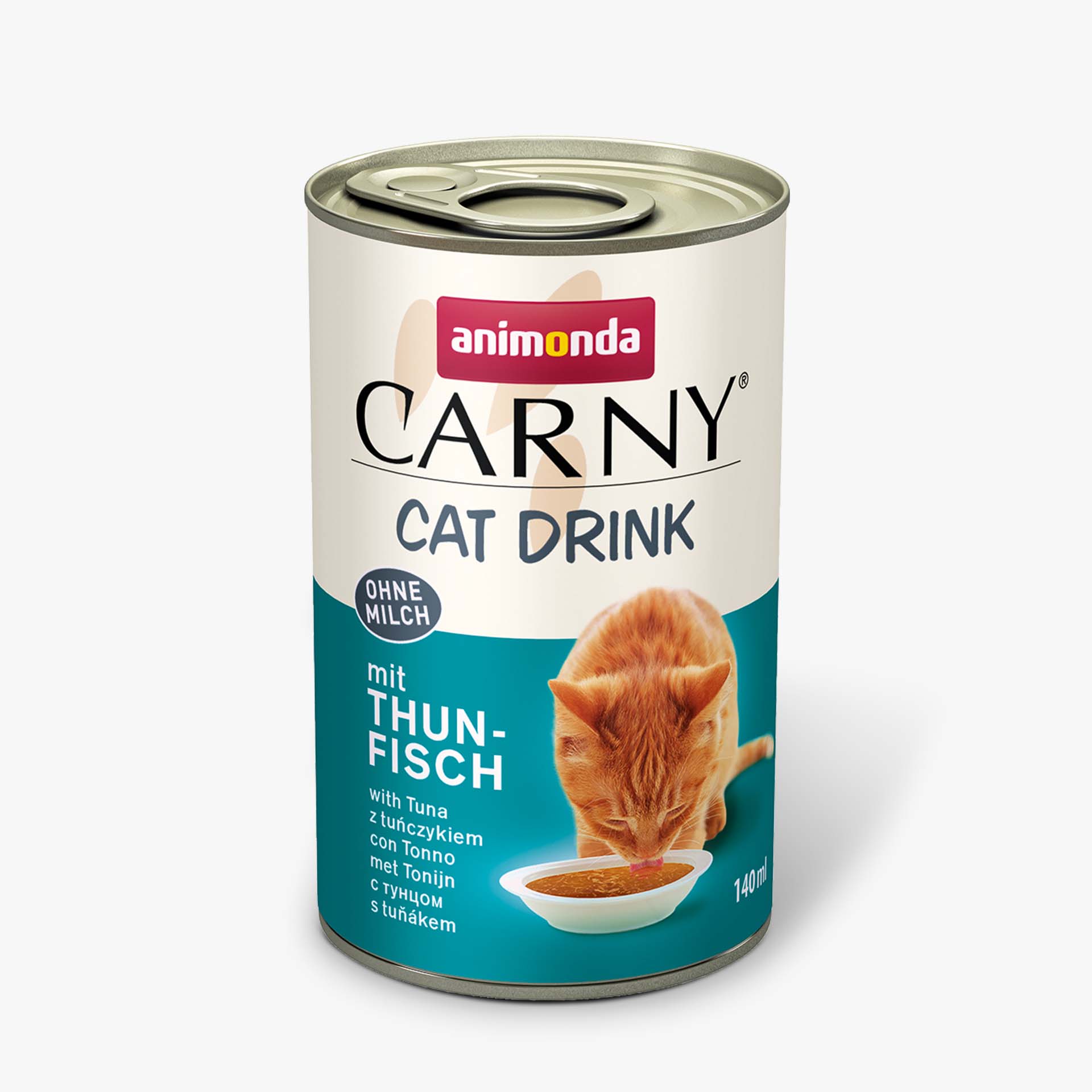 Dzēriens. kaķ.Carny Cat Drink 12x140ml ar tunci