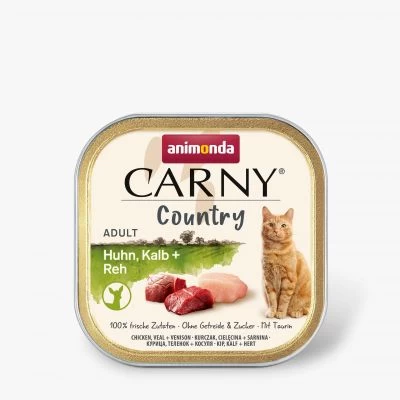 Animonda Carny Country k/kaķ.vista,teļš,stirna 0.1