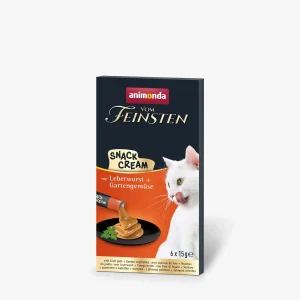Animonde gard. kaķ.Vom FeinstenSnack-Cream Aknu desa,dārzeņi 6x15g
