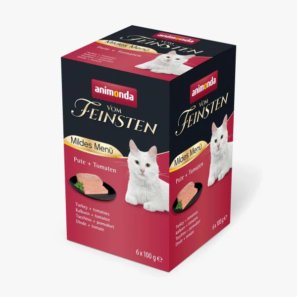 Animonda kons.kaķ.Mildes Menu Tītars,tomāti 0.1