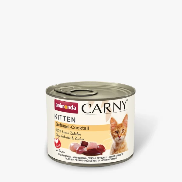 Animonda Carny kaķēniem putnu gaļ.kokt.0.4