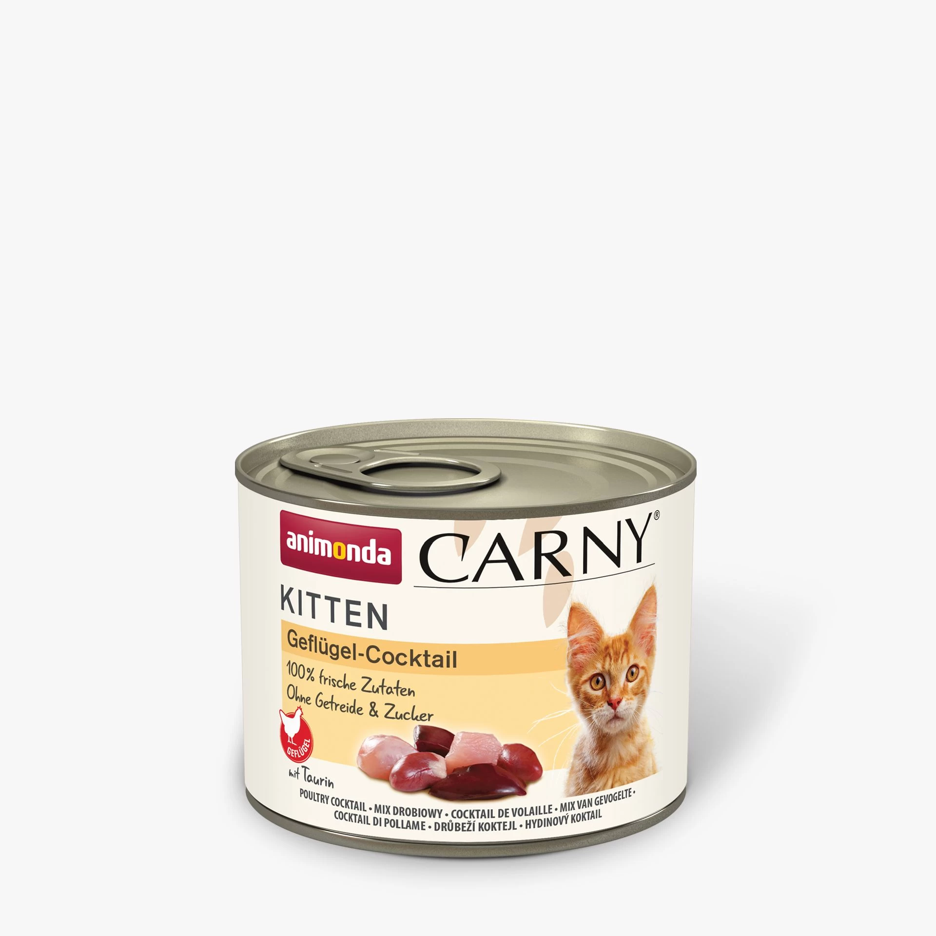 Animonda Carny kaķēniem putnu gaļ.kokt.0.2