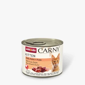 Animonda Carny kaķēniem teļš,cālis,tītars 0.2