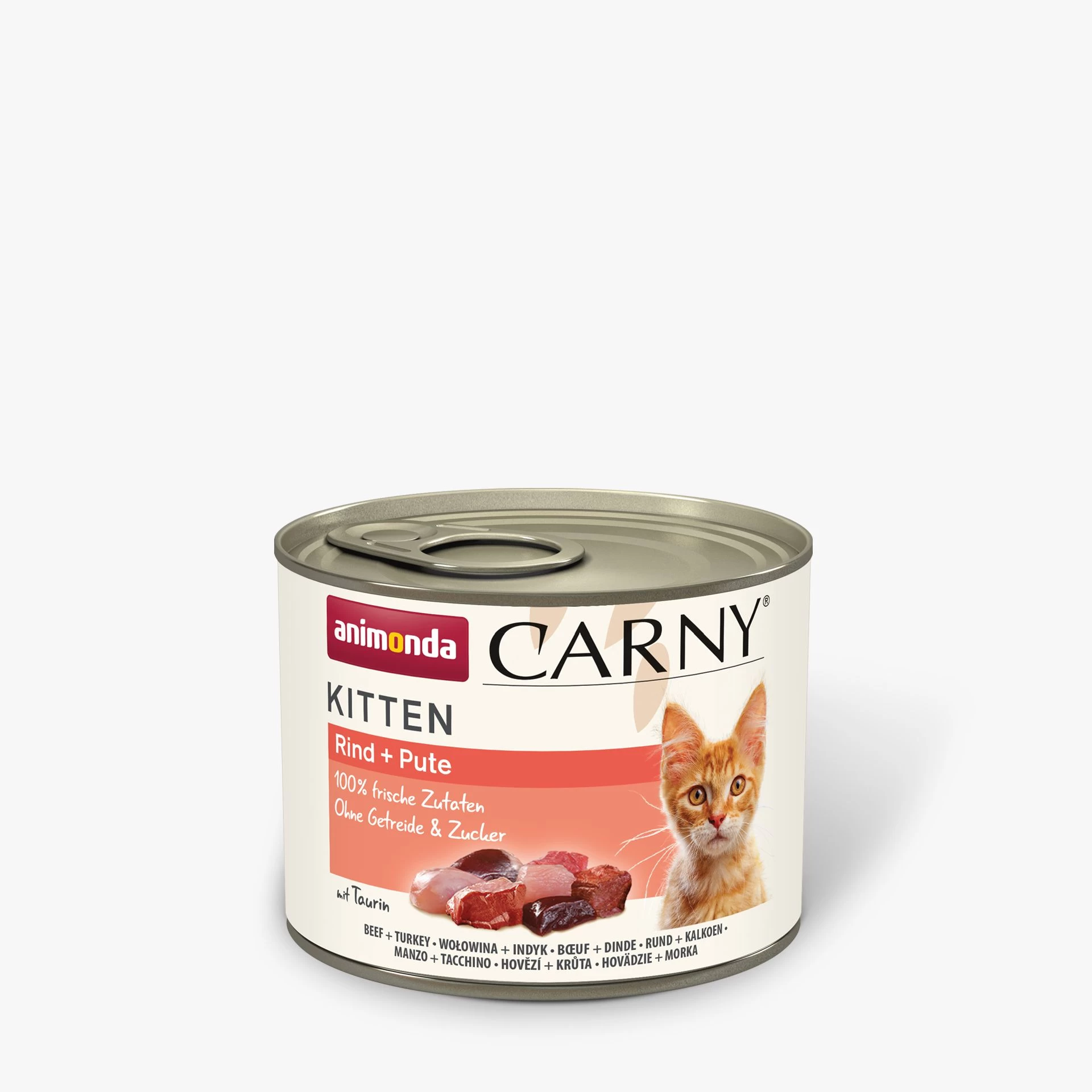 Animonda Carny kaķēn.liellops,tītars 0.2