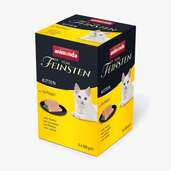 Animonda past.kaķēniem Mājputni  0.1