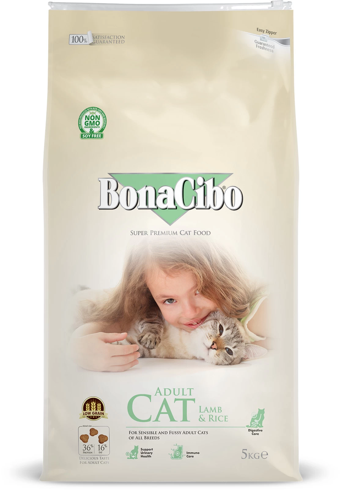 BonaCibo s/b kaķiem Adult Lamb&Rice 15.0