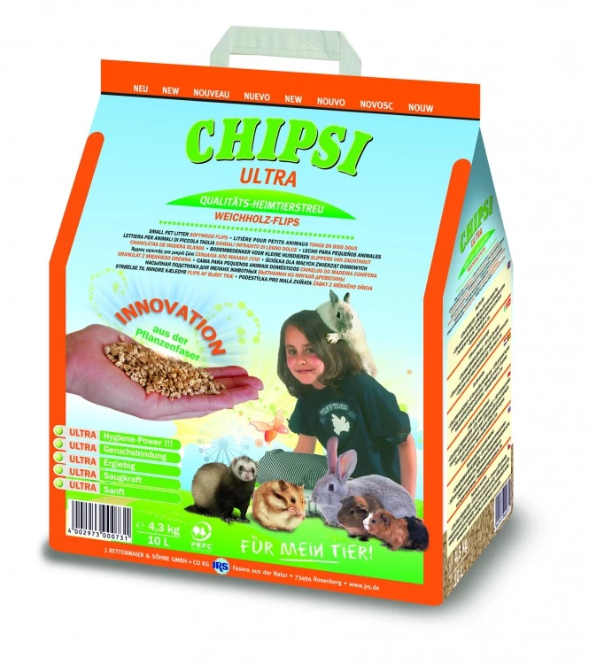 Pakaiši CHIPSI ULTRA granulas grauz.10L