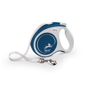 Pavada Flexi Comfort L lente 5m/60kg (zila)