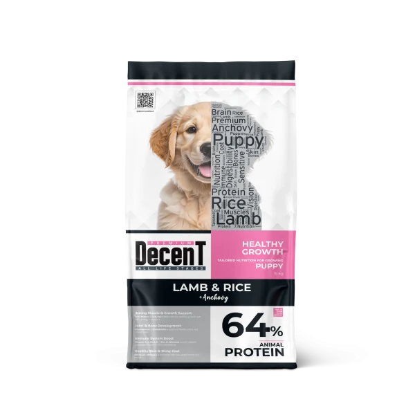Decent s/b suņiem Puppy Lamb&Rice 15.0