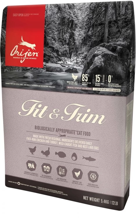 ORIJEN s/b kaķiem Fit & Trim 5.4