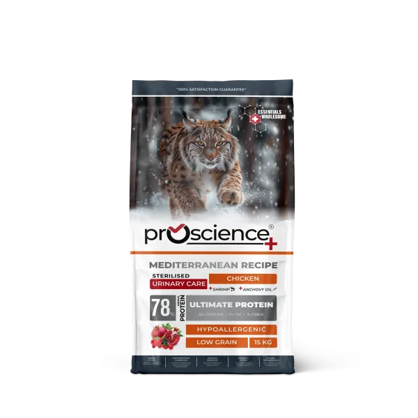 ProScience s/b kaķiem Sterilizet Chicken 15,0
