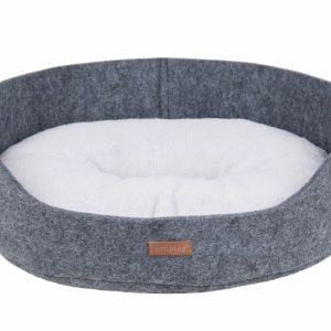 Guļvieta suņ.ovāla Hygge S pelēka