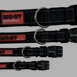 Kakla siksna Moov 25mm melna