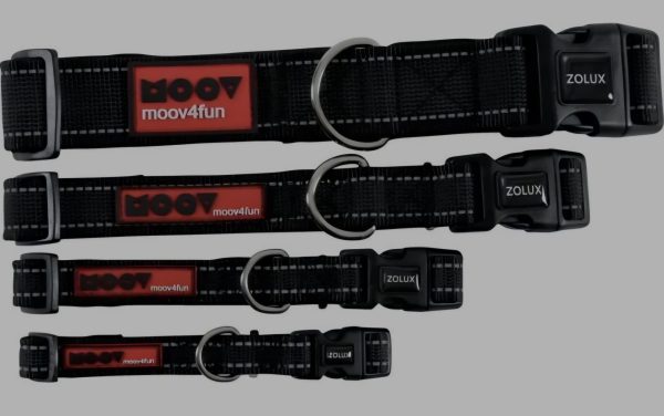 Kakla siksna Moov 15mm melna
