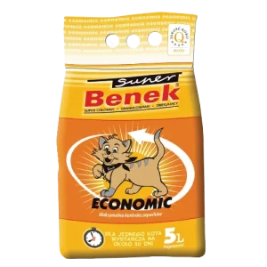 Smiltis kaķiem Super Benek Economic 5L
