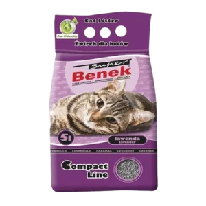 Smiltis kaķiem Super Benek Lawenda 25L