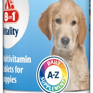 8in1 Vitality MultiVitamin tabletes kucēniem 100tb