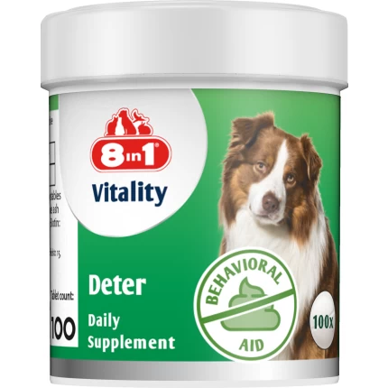 8in1 Vitality Deter(koprofāgijas profilaksei) 100 tb