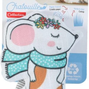 Rotaļlieta kaķiem "Pele ar kaķumētru Chatouille "11cm